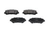 Колодки тормозные передние (17 мм) (система AKEBONO) Nissan Qashqai X-Trail 07- KAVO KBP-6519 (фото 1)