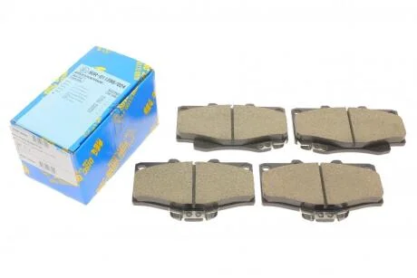 Гальмівні колодки пер. Cruiser/Hilux/4 Runner/Taro 89- KAVO KBP-9004