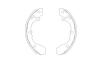 PARTS KIA щоки гальмівні задн. Rio 00- KAVO KBS-4403 (фото 1)