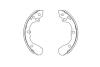 PARTS MAZDA Щеки тормозные 626 1.6 83-12 /87 200X26 KAVO KBS-4407 (фото 1)