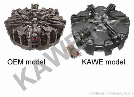 Натискний диск зчеплення KAWE 8360