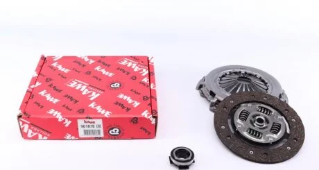 Комплект сцепления Fiat Doblo 1.4D 10- (d=200mm) (+выжимной) (замена 961895) KAWE 961878