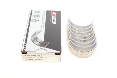 Підшипники ковзання шатунні King CR4350AM0.5