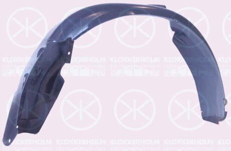 Підкрилок ниша колеса, пластик KLOKKERHOLM 0018388