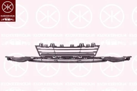 Решітка бамперу, передн. KLOKKERHOLM 0063921