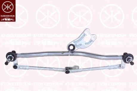 Трапеція склоочисника передн., Комплект KLOKKERHOLM 00933280
