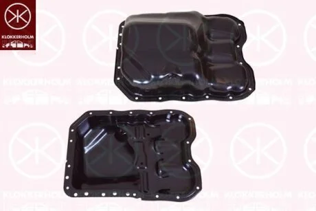 Піддон оливний, сталь KLOKKERHOLM 3176473