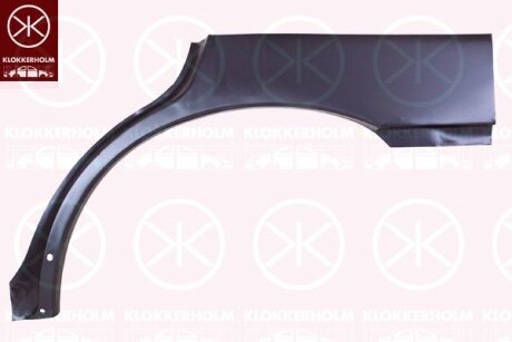 Ремчастина металева KLOKKERHOLM 6732 581