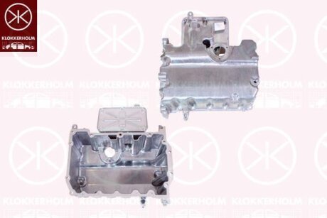 Піддон оливний, алюміній KLOKKERHOLM 7515474