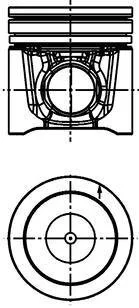 Поршень PERKINS 105,00 (KS) KOLBENSCHMIDT 40 040 600