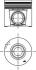 Поршень комплект IVECO/FIAT DAILY/DUCATO 02- 2.3JTD 16V F1AE0481A KOLBENSCHMIDT 40 285 600 (фото 1)
