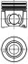 Поршень FIAT /IVECO 102,00 (KS) KOLBENSCHMIDT 40 352 600 (фото 1)