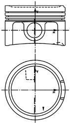 Поршень KOLBENSCHMIDT 40 434 620
