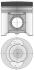 Поршень PASSEND F.DEUTZ 102,00 (KS) KOLBENSCHMIDT 40 483 600 (фото 1)