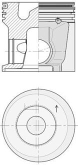 Поршень J.DEERE 106,50 (KS) KOLBENSCHMIDT 40 622 600