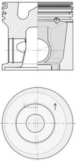 Фото 1 - поршень J.DEERE 106,50 (KS) KOLBENSCHMIDT 40 622 600 Поршень J.DEERE 106,50 (KS) KOLBENSCHMIDT 40 622 600 (фото 1)