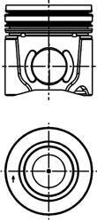 Поршень FIAT /IVECO 103,00 (KS) KOLBENSCHMIDT 41 077 620