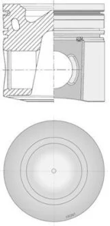 Поршень KOLBENSCHMIDT 41541620