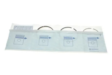 Кільця поршневі, комплект на 1 циліндр FORD Focus C-Max, Mondeo III 1,8i 16V 00-10 KOLBENSCHMIDT 800044810000