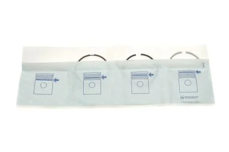 Кільця поршневі Berlingo /Partner 1.6HDi (75mm/STD) KOLBENSCHMIDT 800054910000