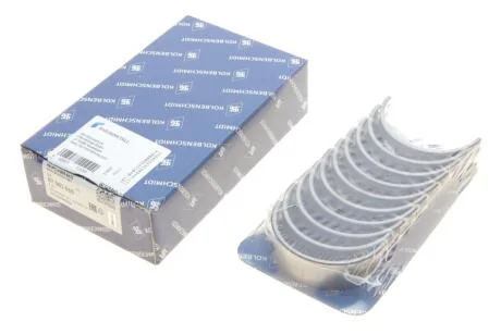 Вкладыши коренные (+0.25) (комплект) VAG 1.6-2.0 80-02 (полукольца - A123/4 STD) KOLBENSCHMIDT 87 581 610