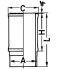 Гильза поршневая (KS) KOLBENSCHMIDT 89645110 (фото 1)