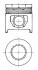 Поршень / IVECO 104,00 8031/35/40/45/55/60/65 90 158 700