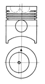 Поршень MWM 95,00 (KS) KOLBENSCHMIDT 91 005 700
