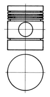 Поршень PERKINS 88,925 (KS) KOLBENSCHMIDT 91 127 600