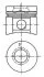 Поршень PASSEND F.DEUTZ 91,00 (пр-во KS) 91 260 600