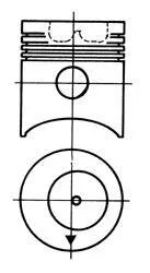 Поршень MWM 100,00 (KS) KOLBENSCHMIDT 91 753 600