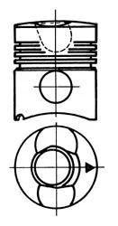 Поршень PASSEND F.DEUTZ 120,00 (KS) KOLBENSCHMIDT 92 334 800