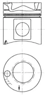 Комплекти поршнів з гільзами KOLBENSCHMIDT 93 171 960