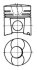 Поршень PASSEND F.DEUTZ 125,00 (KS) KOLBENSCHMIDT 93 224 600 (фото 1)