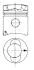 Поршень PASSEND F.DEUTZ 102,00 (пр-во KS) 93 741 600