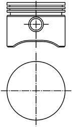Поршень компресора KOLBENSCHMIDT 94 132 720