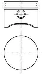 Поршень компресора KOLBENSCHMIDT 94 132 720