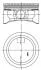 Поршень двигуна KOLBENSCHMIDT 94 912 620 (фото 1)