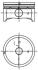A_Поршень, комплект FORD/VOLVO Focus,Mondeo,Fiesta,C30,S40,S80,V50 2,0i 16V 00- KOLBENSCHMIDT 99 457 600 (фото 1)