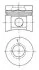 Поршень PASSEND F.DEUTZ 91,50 (KS) KOLBENSCHMIDT 99 516 620 (фото 1)
