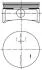 Поршень STD KOLBENSCHMIDT 99 741 601 (фото 1)