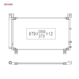 Конденсатор кондиціонера Lexus IS KOYORAD CD010896