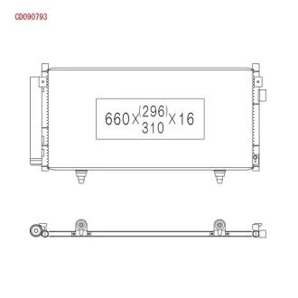 Конденсатор, система кондиціонування повітря KOYORAD CD090793