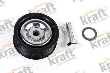 Відвідний/напрямний ролик, поліклиновий ремінь KRAFT 1227240