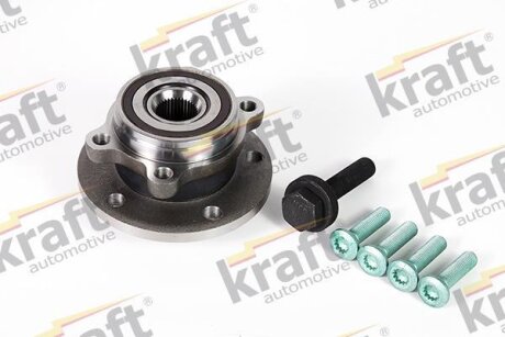 Ступица передней подвески (на 4 болта) (с болтами) VAG 04- KRAFT 4100400