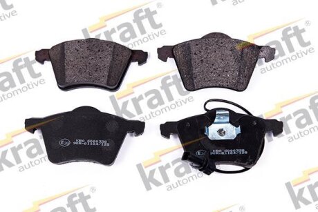 Комплект гальмівних накладок, дискове гальмо KRAFT 6000328