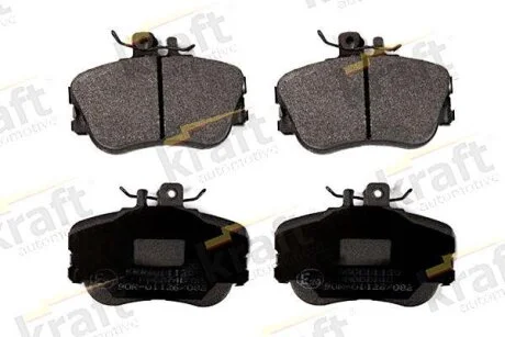 Комплект гальмівних накладок, дискове гальмо KRAFT 6001120