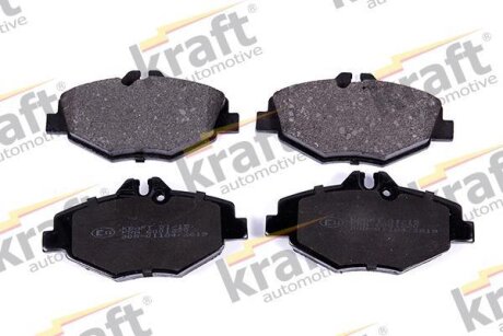 Комплект гальмівних накладок, дискове гальмо KRAFT 6001220