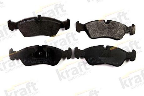 Комплект гальмівних накладок, дискове гальмо KRAFT 6001540