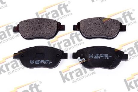 Комплект гальмівних накладок, дискове гальмо KRAFT 6001699
